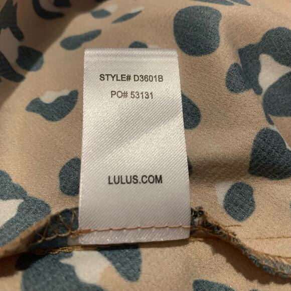 Lulus Known To Be Wild Leopard Satin Slip Dress - Picture 10 of 13